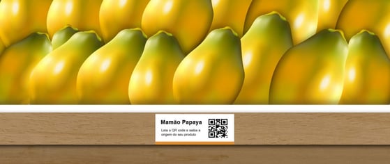 Qr code mamão papaia