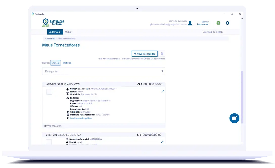 telas-Rastreador-PariPassu-cadastro-de-fornecedores