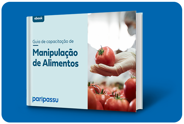 mockup ebook  Guia de capacitação de Manipulação de Alimentos 