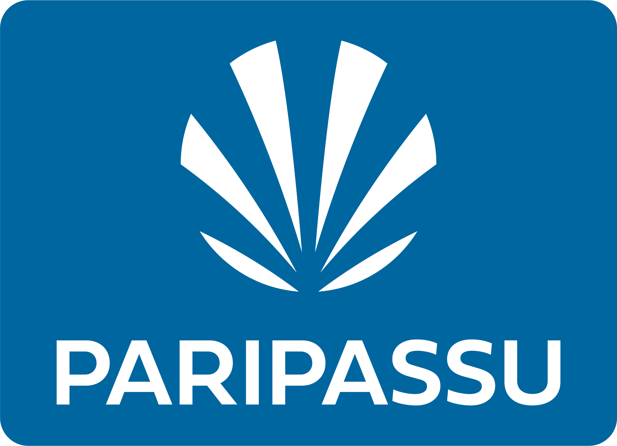 Logo PariPassu - versão secundária Branco