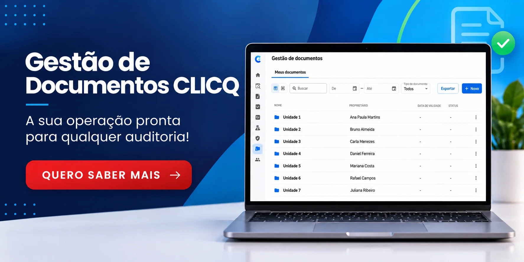 CTA - Gestão de Documentos CLICQ