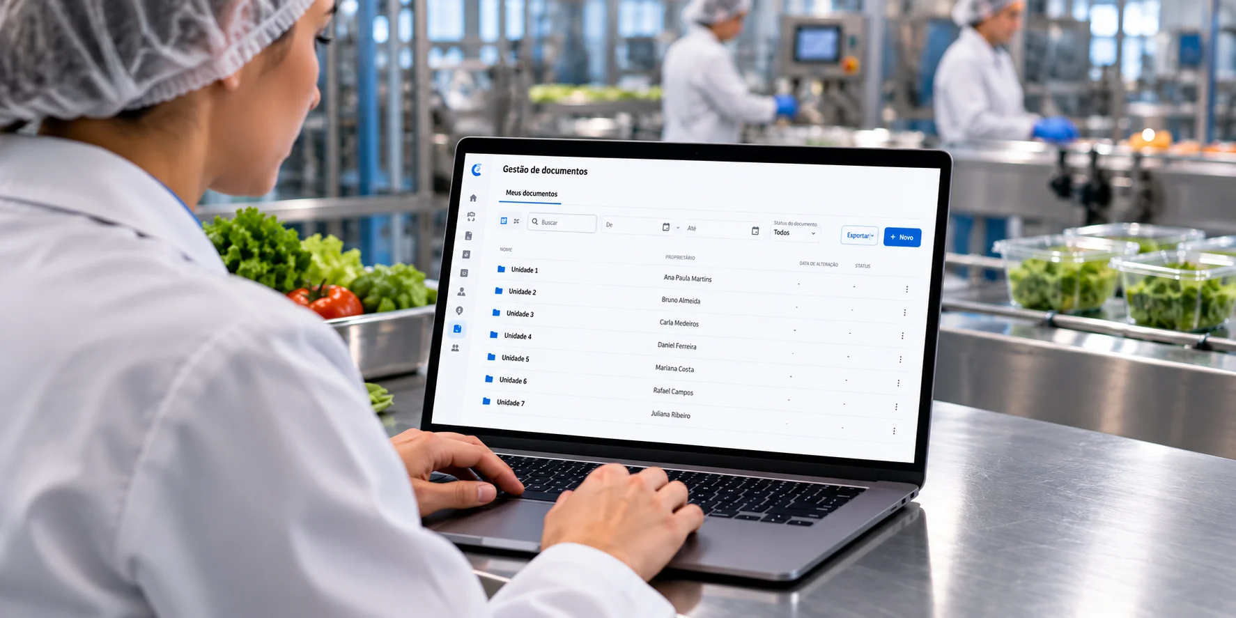 Gestão de Documentos na Indústria de Alimentos